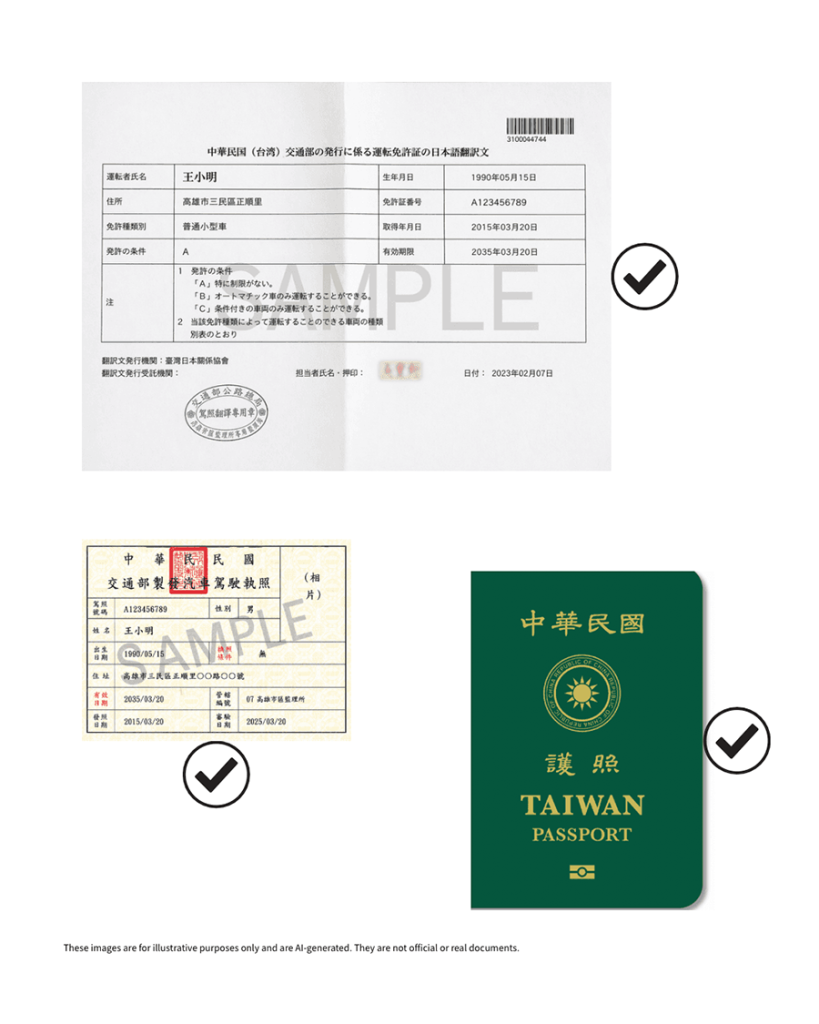 Go Karting Osaka Japan for Overseas Visitors: Before You Fly Accepted official translation, original licence and passport document set
